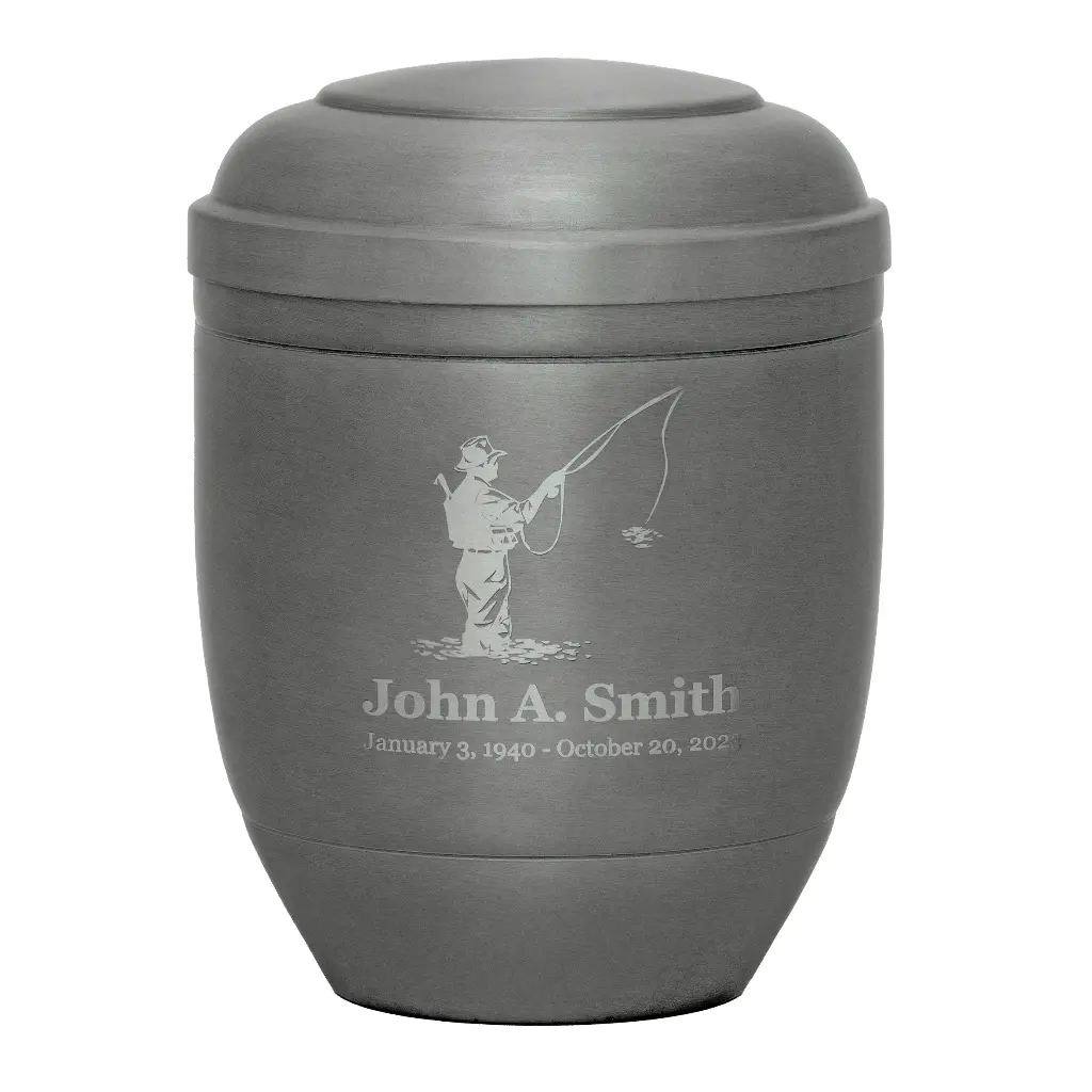 Pewter Metal Adult Urn