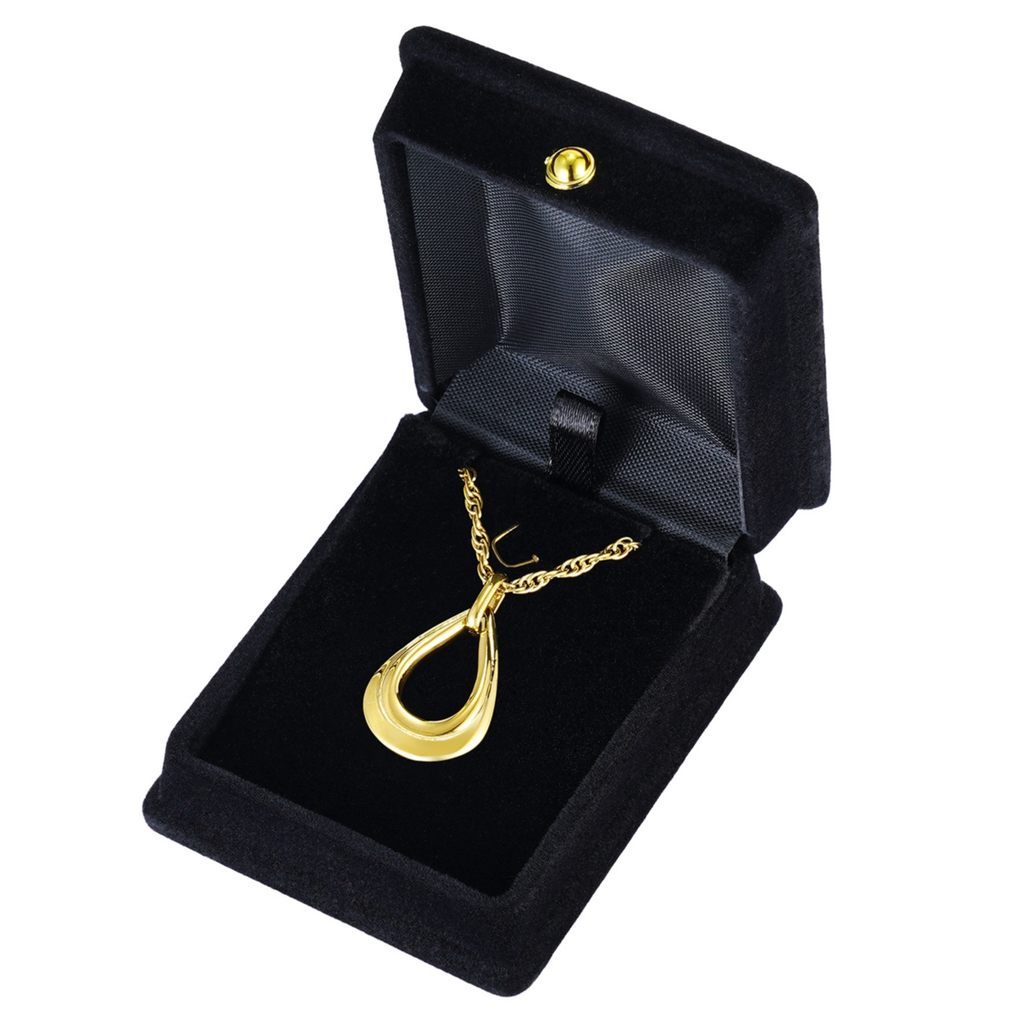Raindrop Gold Pendant
