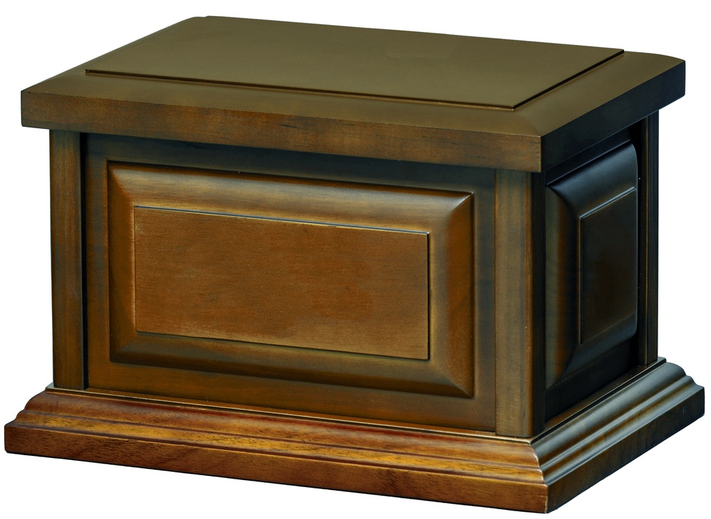 The Winston Walnut Wood Adult Urn