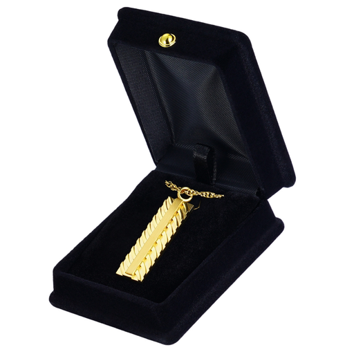 [416 BPG] Gold Bar Pendant