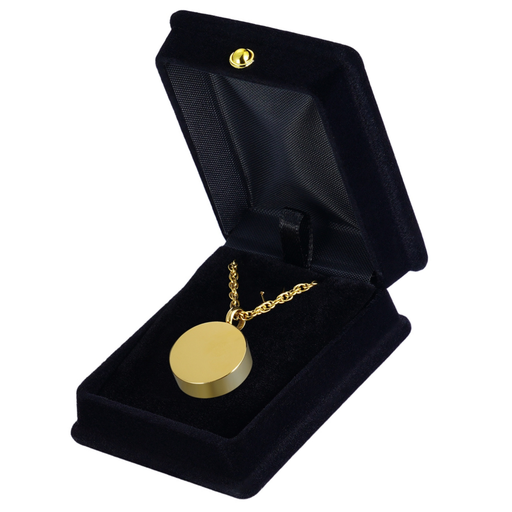 [426 MDG] Gold Medallion Pendant