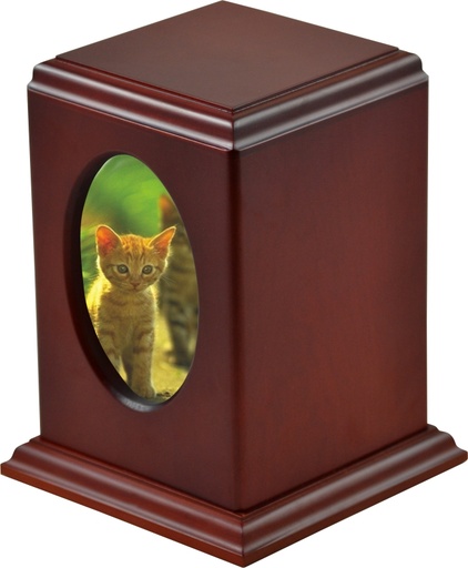 [710 CV] Tribute Cherry Pet Wood Urn
